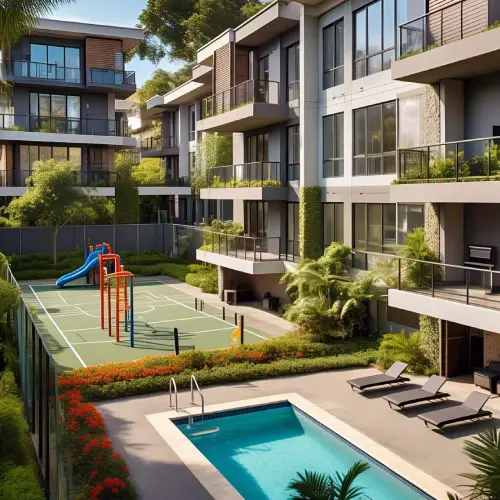 Amenities and Recreation Areas apartment