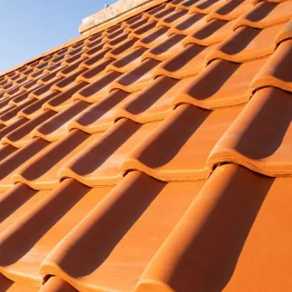 Clay roof