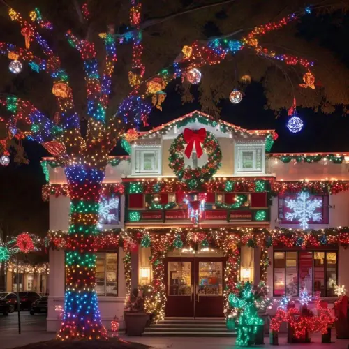 Commercial Holiday Light Displays
