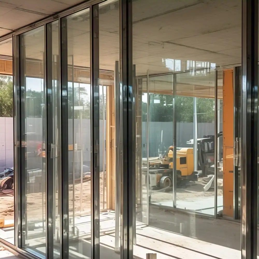 Post-Construction Glass Cleaning