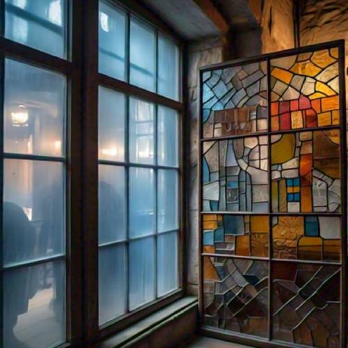 Security Film Windows and Antique Glass